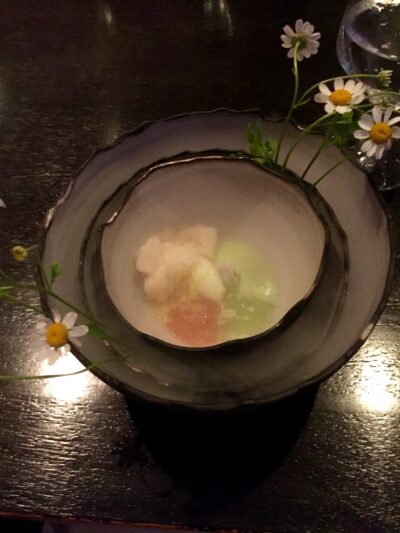 Picture of a course at Alinea