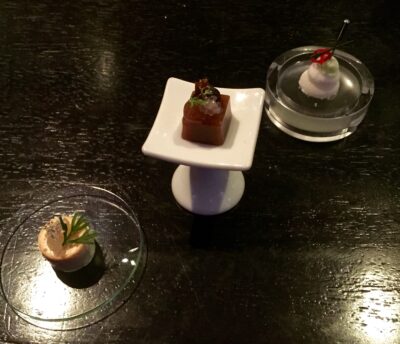 Picture of a course at Alinea